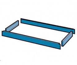 Cabinet bases for forklifts and hand pallet trucks