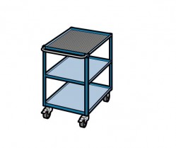 Trolleys for drawer cabinets