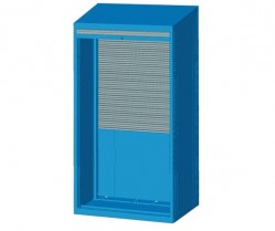 Cabinets with integrated roller shutter door, 1023mm wide, 680 mm deep