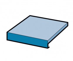 Universal shelves, 50 mm and 100 mm thick