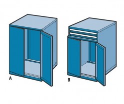 Bâtis d'armoire à portes battantes, largeur 717 mm, profondeur 750 mm