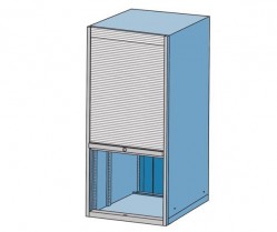 Cabinets with roller shutter door for storage of NC machine